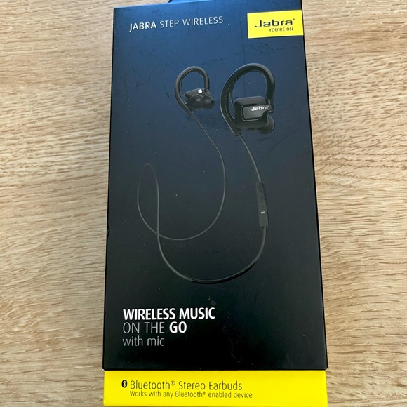 NWOT Jabra Wireless Bluetooth Stereo Earbuds with mic. - Picture 3 of 7